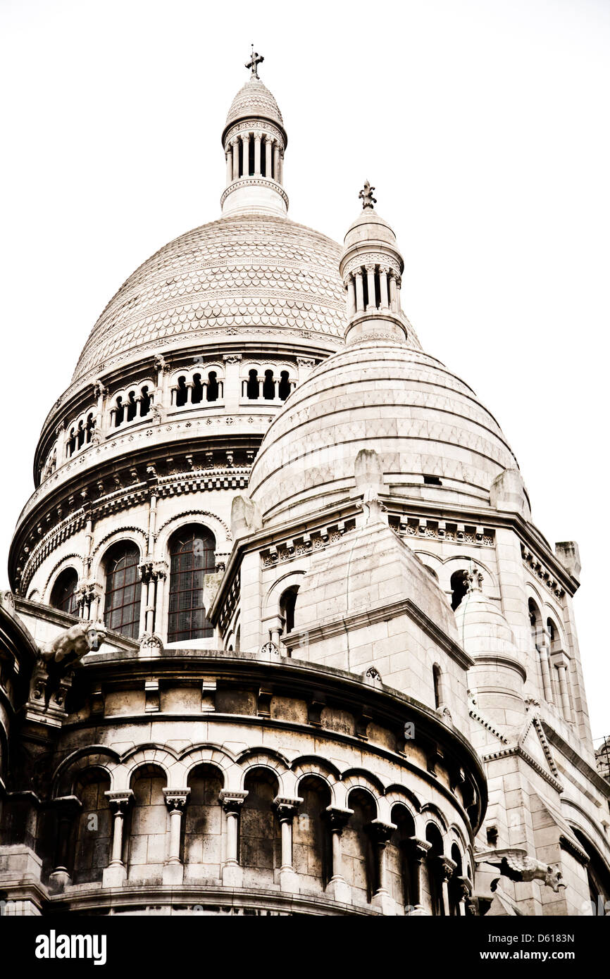 Il Sacre Coeur de Montmartre Foto Stock