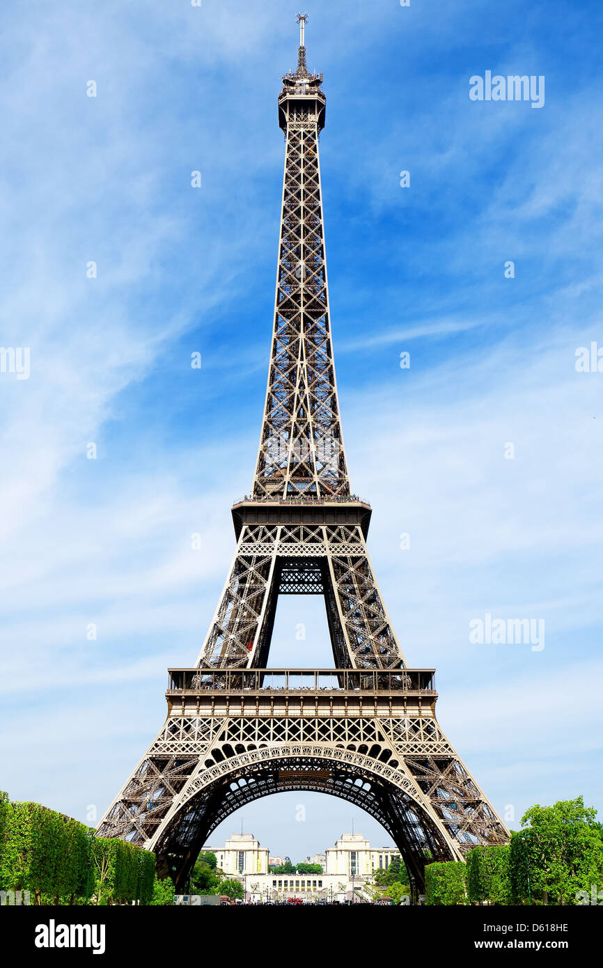 Romantica Parigi Foto Stock