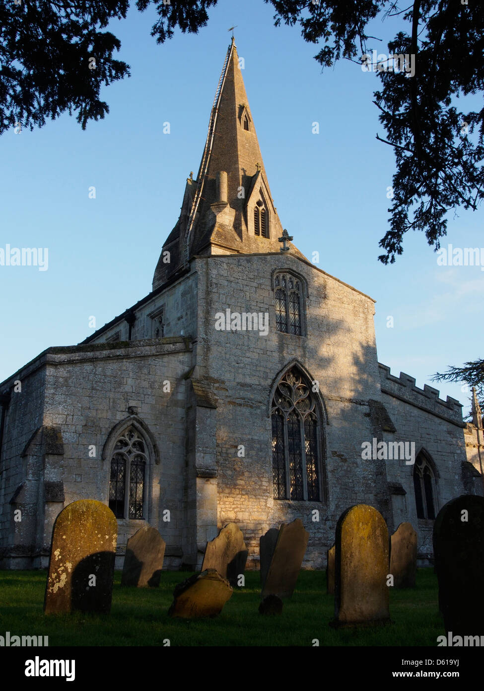 Chiesa Buckminster, Lincolnshire, Inghilterra Foto Stock
