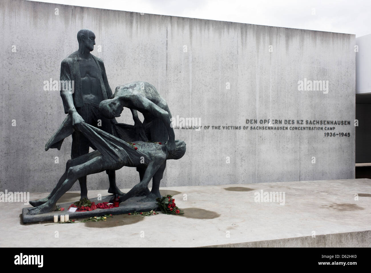 foto di campo di concentramento di sachsenhausen