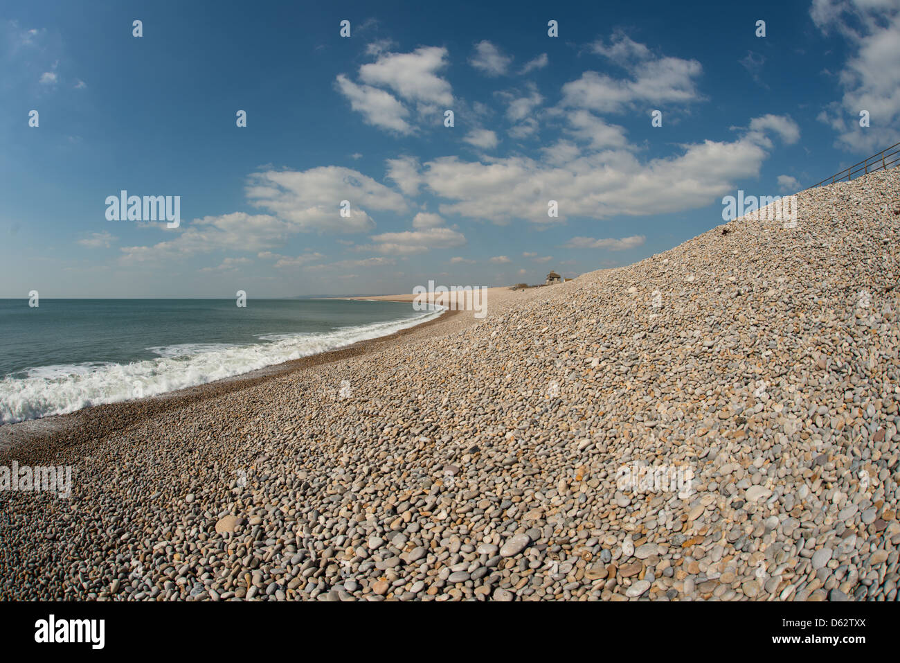 Chesil Beach, Chiswell Foto Stock
