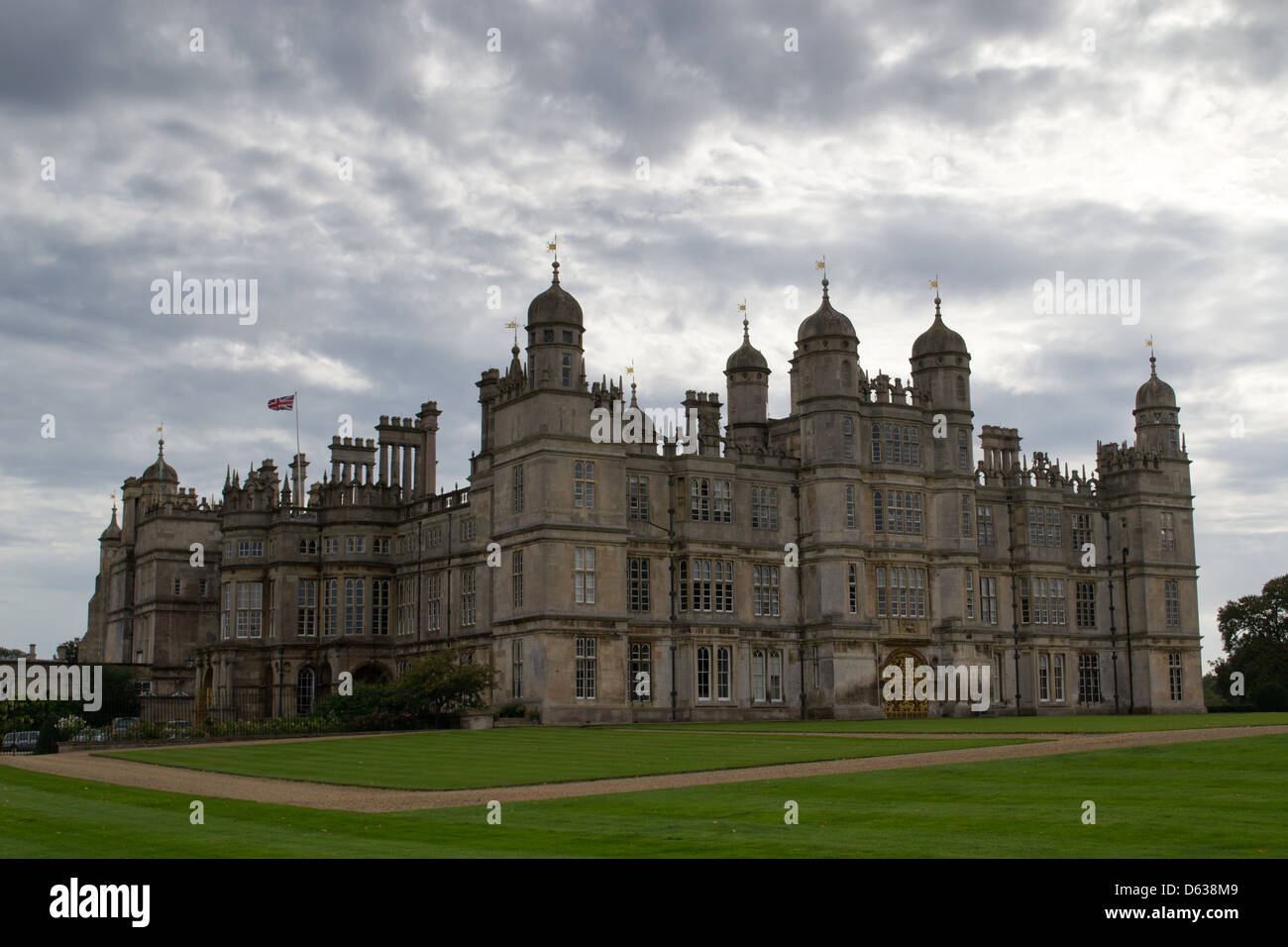 Burghley House Foto Stock