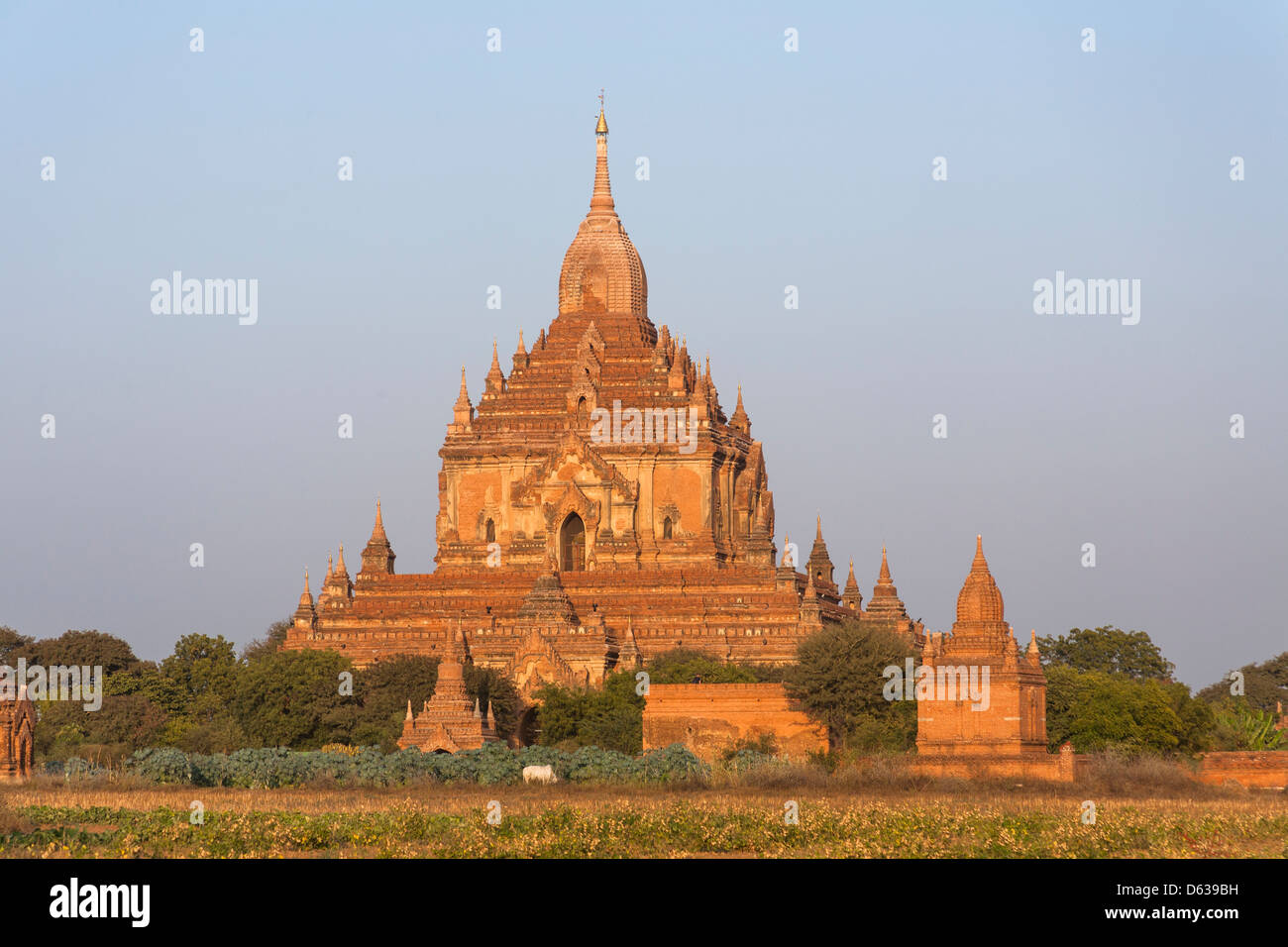 Tempio Htilominlo, Old Bagan, Bagan, Myanmar (Birmania) Foto Stock