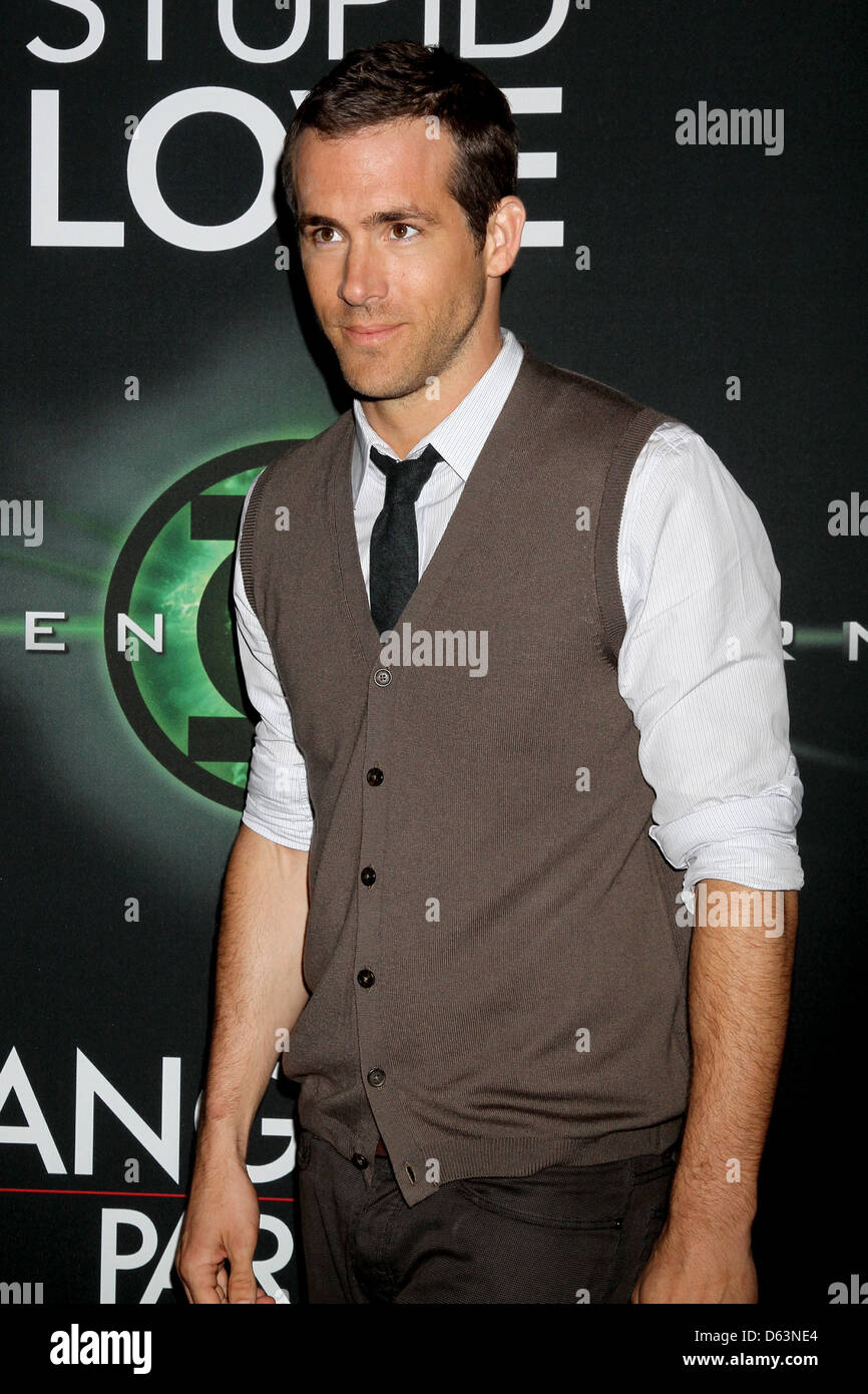 Ryan Reynolds Warner Brothers Pictures presenta 'Big Picture 2011", la manifestazione svoltasi a 2011 CinemaCon dentro il Caesars Palace Foto Stock
