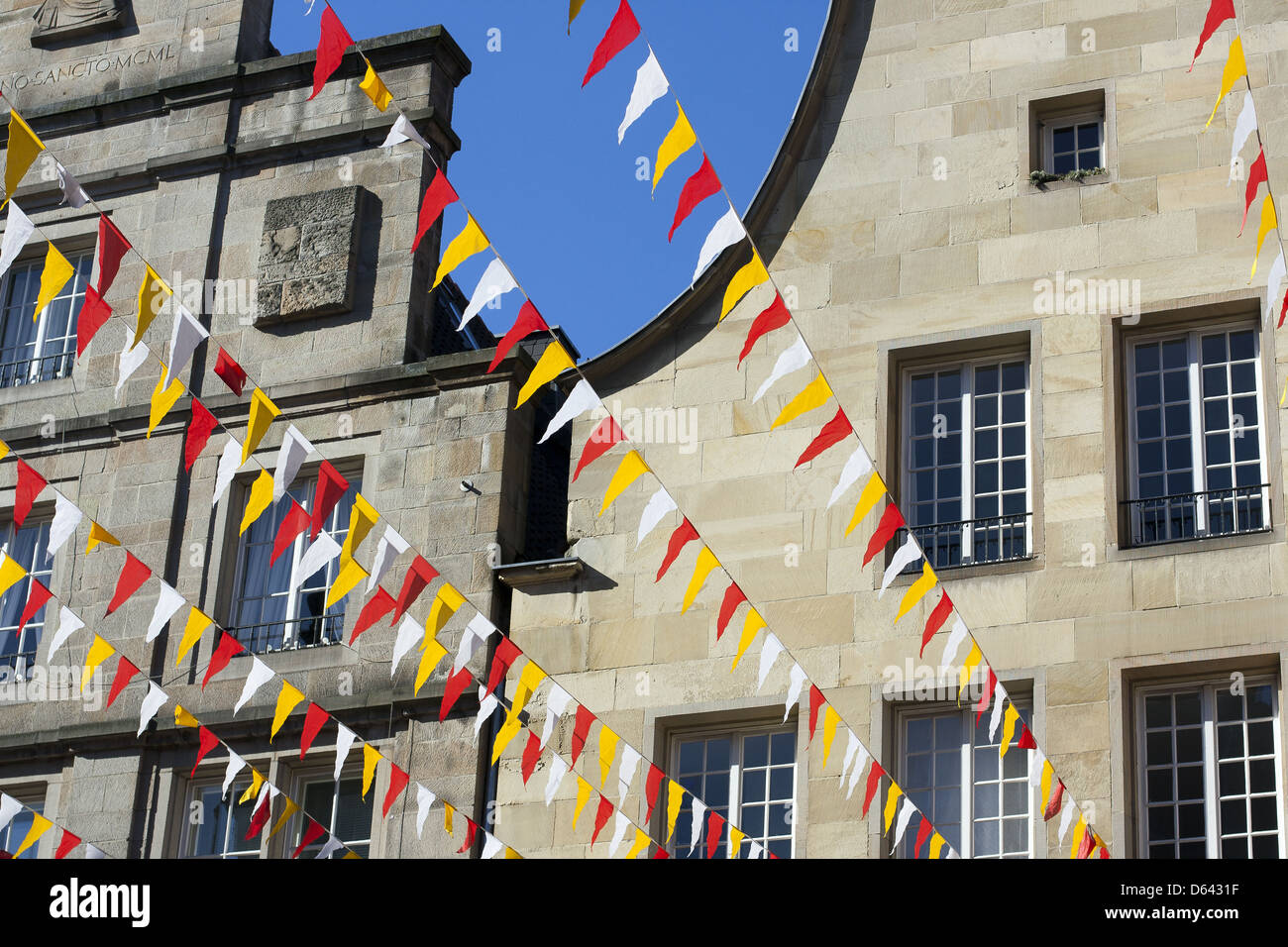 Festa in Muenster Foto Stock