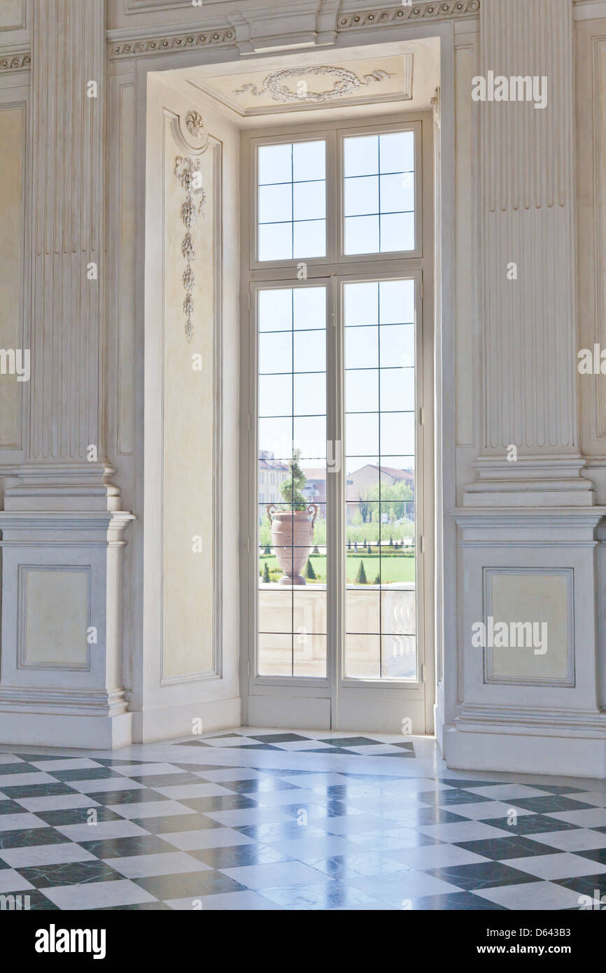 Italia - Royal Palace - Galleria di Diana Venaria Foto Stock