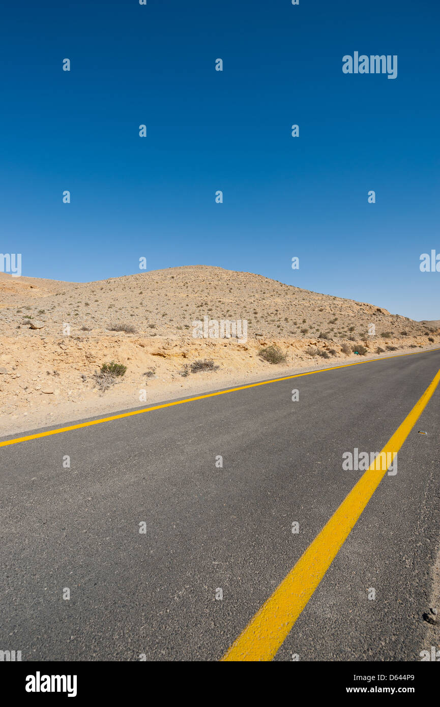 Strada in Terra Santa Foto Stock