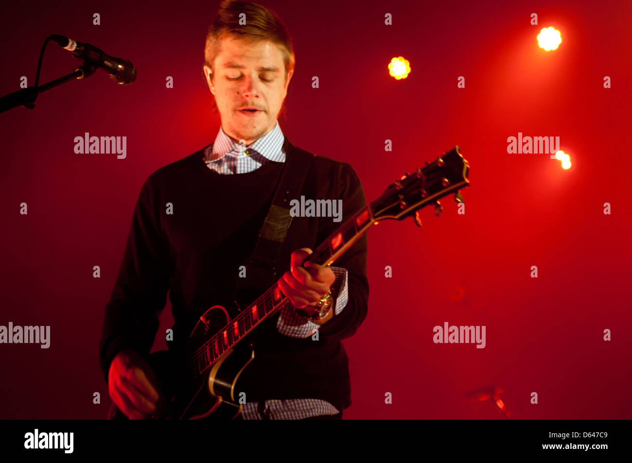 Paolo banche Interpol eseguire live at O2 Academy Bournemouth Bournemouth, Inghilterra Foto Stock