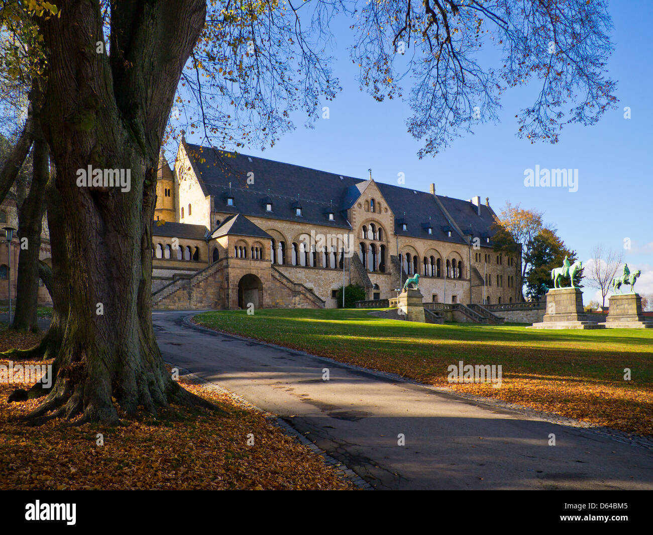 Palazzo imperiale (kaiserpfalz) a Goslar, Germania Foto Stock