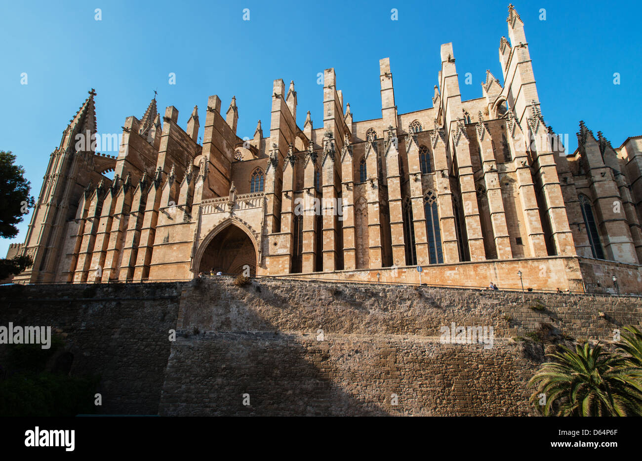 Cattedrale di Palma de Maiorca Foto Stock