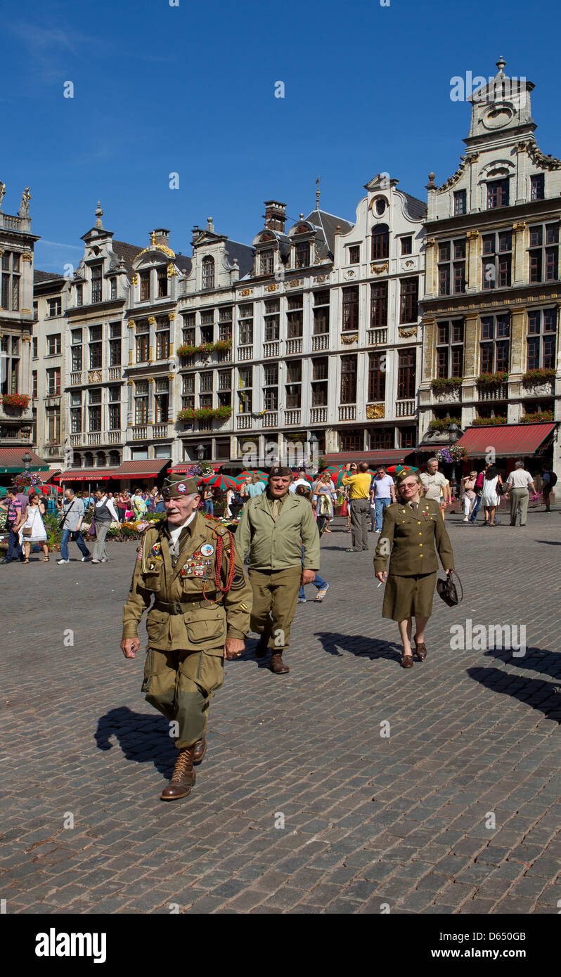 American ww2 veterano Foto Stock