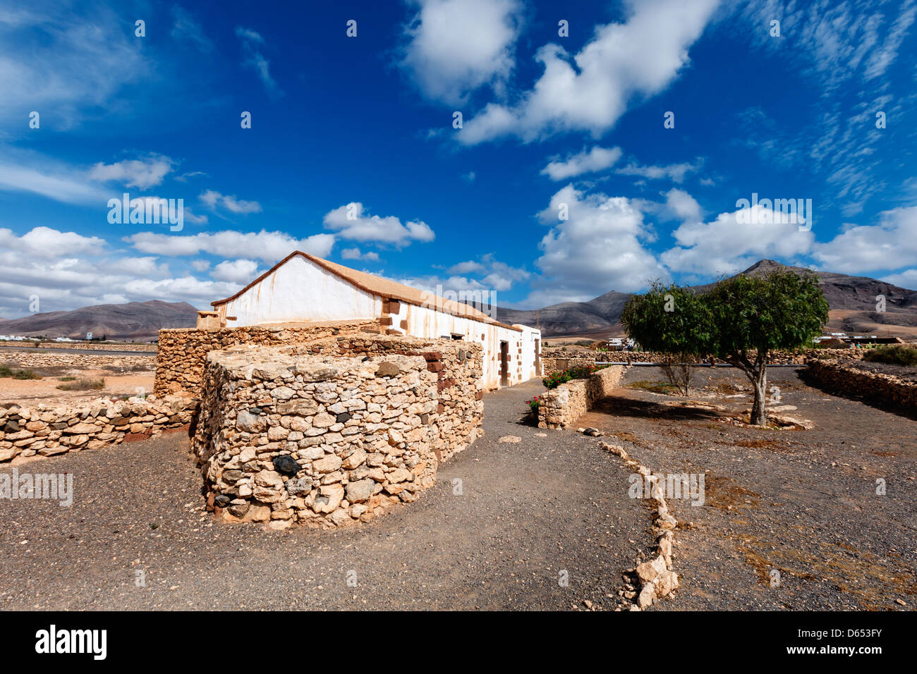 Vecchia Fattoria, Fuerteventura, Isole Canarie Foto Stock