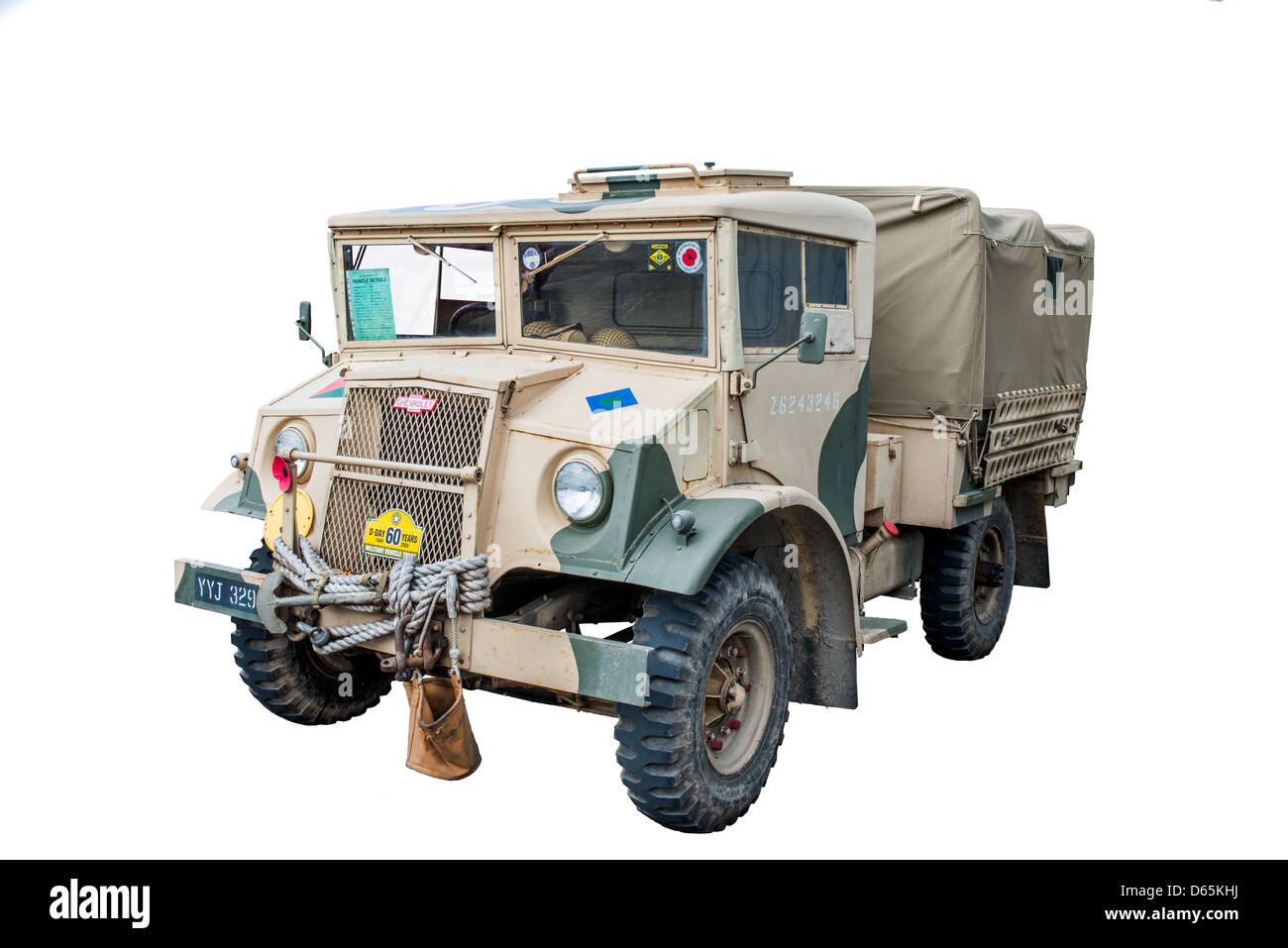 Un taglio al di fuori della Chevrolet C15 4x2 GS modello militare (CMP) carrello utilizzato dal canadese e le forze alleate durante il WW2 Foto Stock