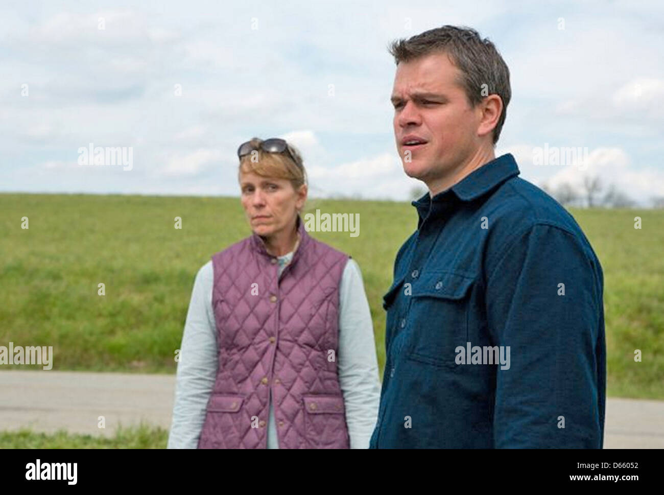 Terra promessa 2012 Focus Features film con Matt Damon e Frances McDormand Foto Stock