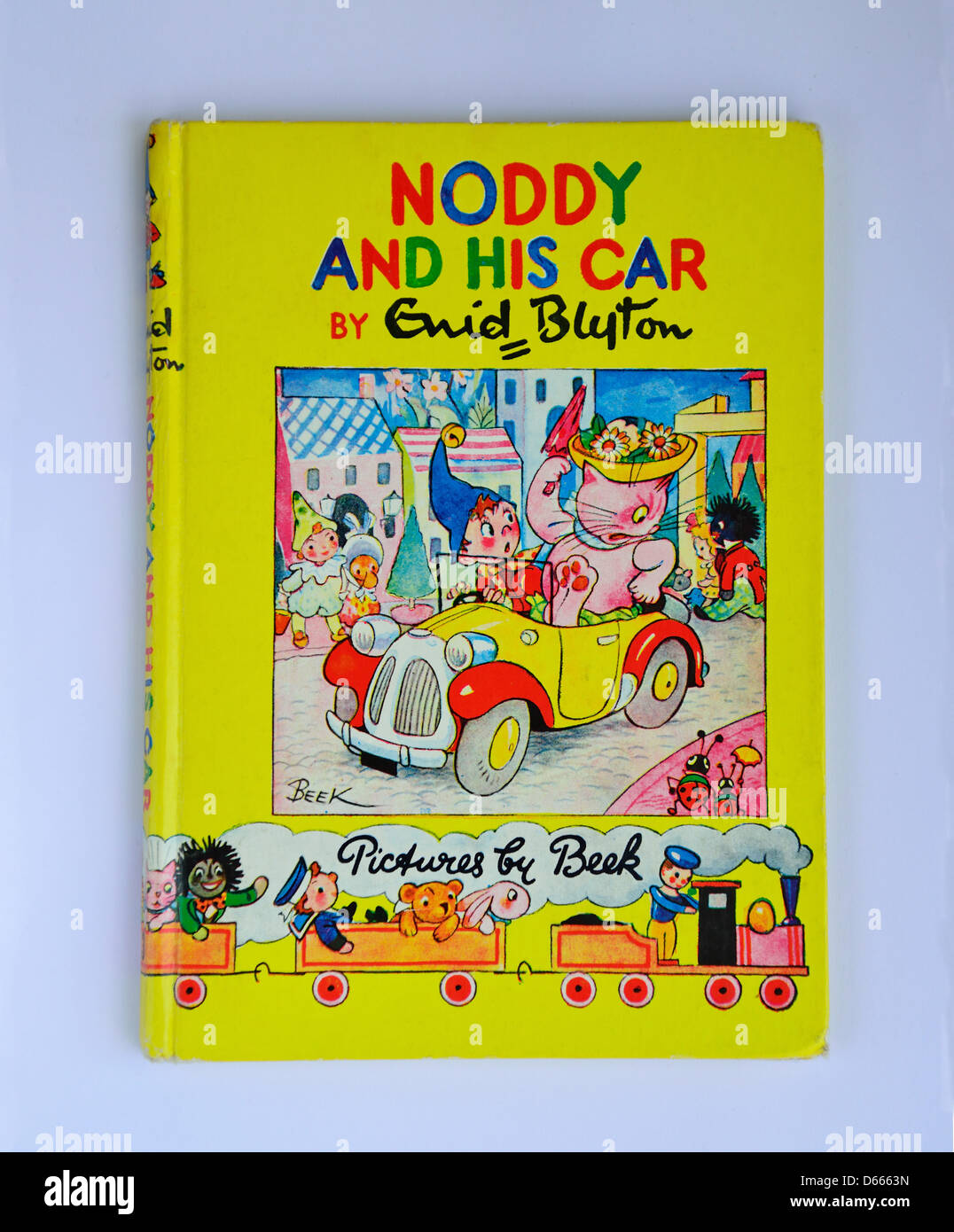 Enid Chelmsford "Noddy e la sua vettura' Noddy book, Ascot, Windsor, Berkshire, Inghilterra, Regno Unito Foto Stock