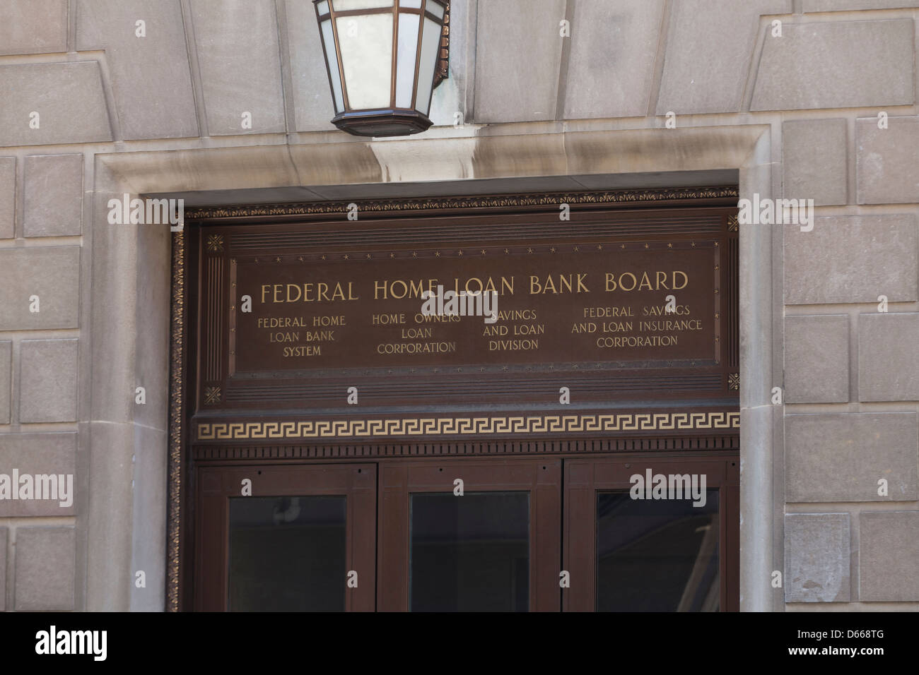 Federal Home Loan Bank Board edificio - Washington DC, Stati Uniti d'America Foto Stock