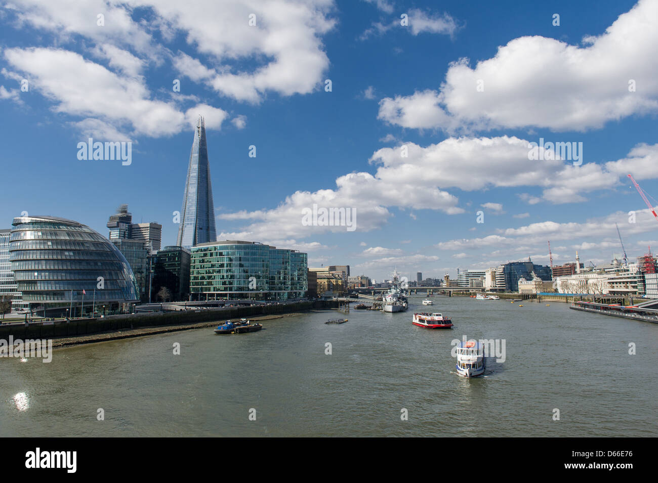 La Shard, London, Regno Unito Foto Stock