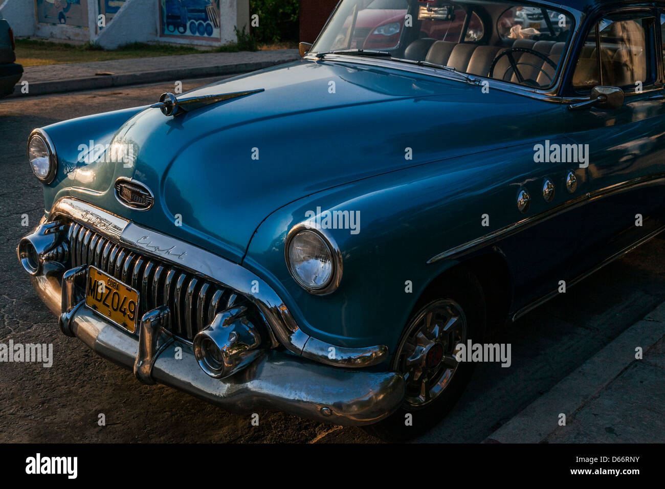 Vecchio modello Buick auto, Cuba Foto Stock