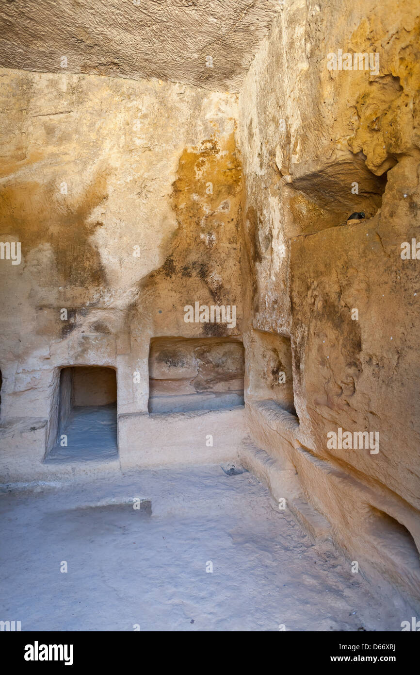 Cipro, Europa - Tombe dei Re, Paphos - Tomba 7 Foto Stock