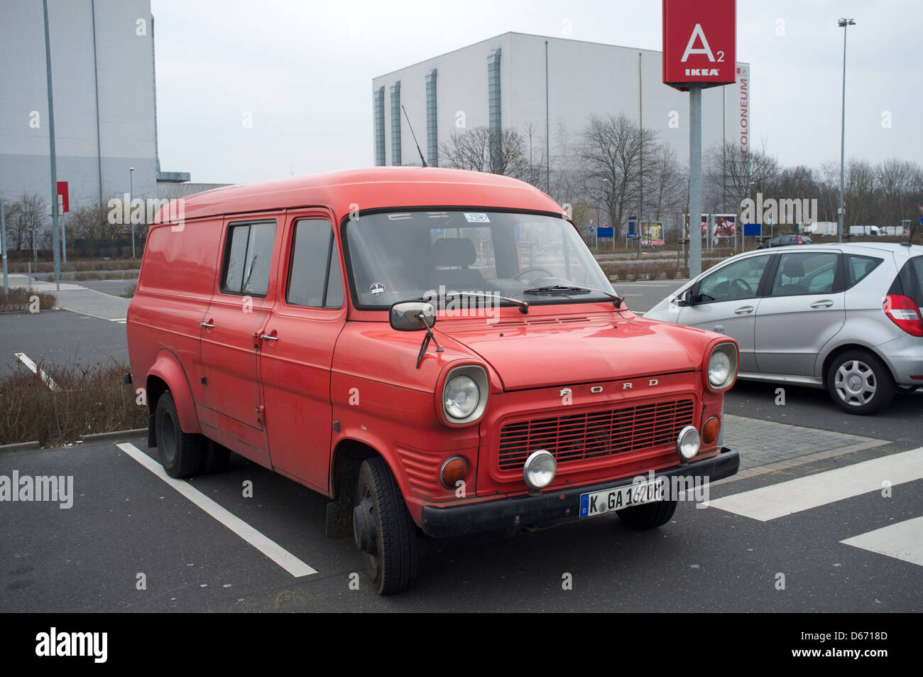 Ford Transit van Foto Stock