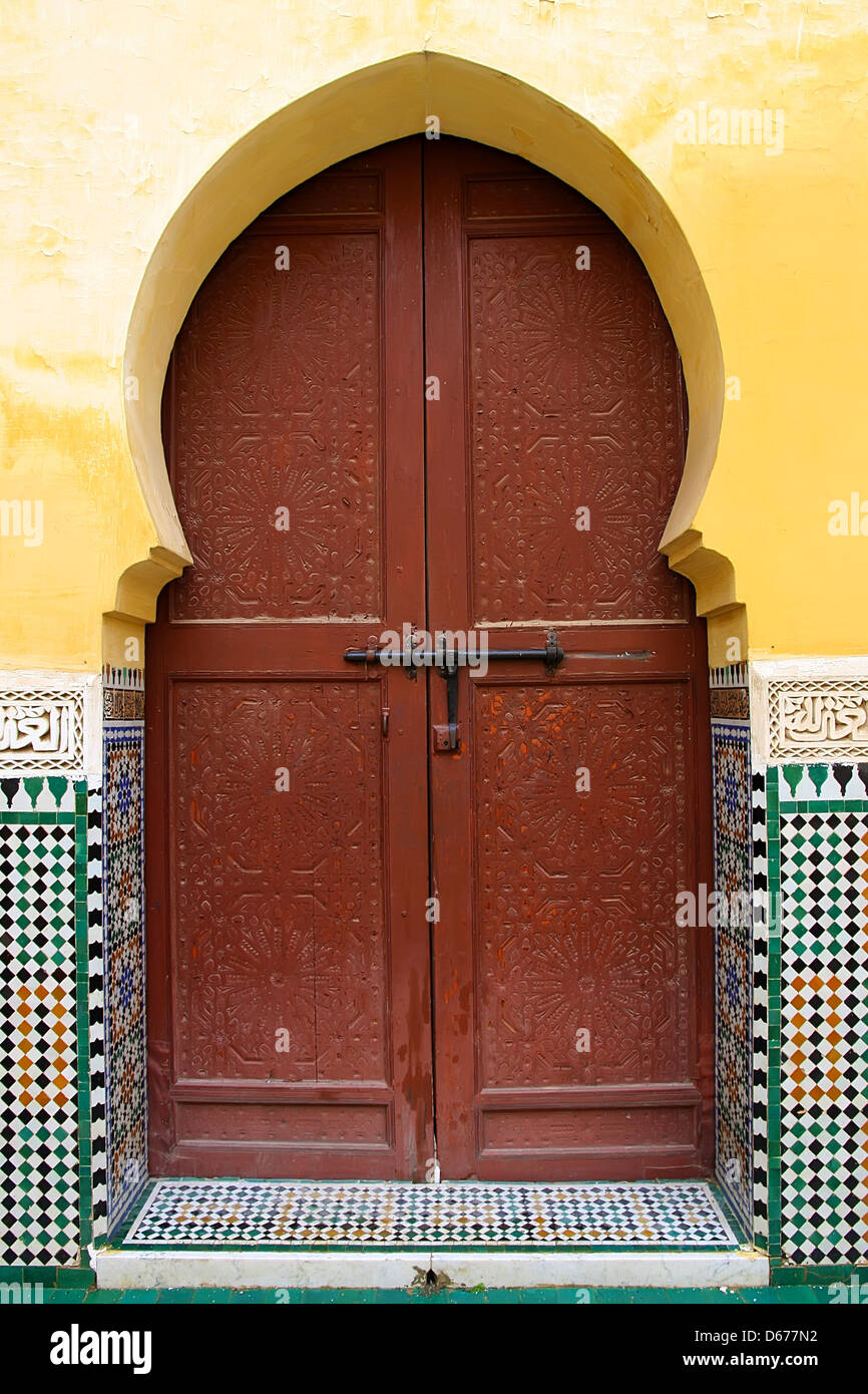 Portello marocchino Foto Stock