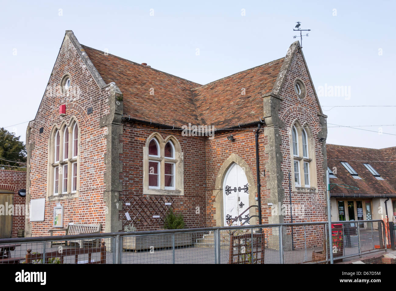 Chilham Village Primaria Scuola infantile Kent England Foto Stock