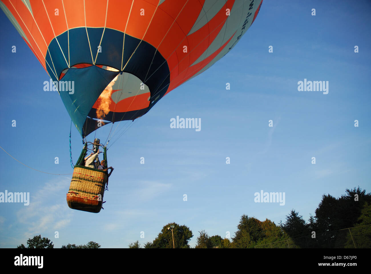 Mongolfiera,ballooning,mongolfiera Foto Stock