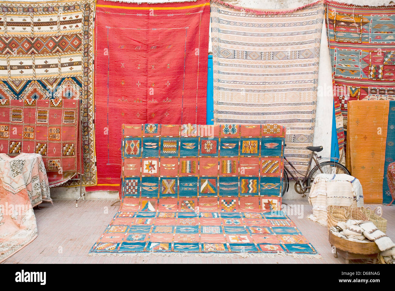 tappeto marocchino Foto Stock