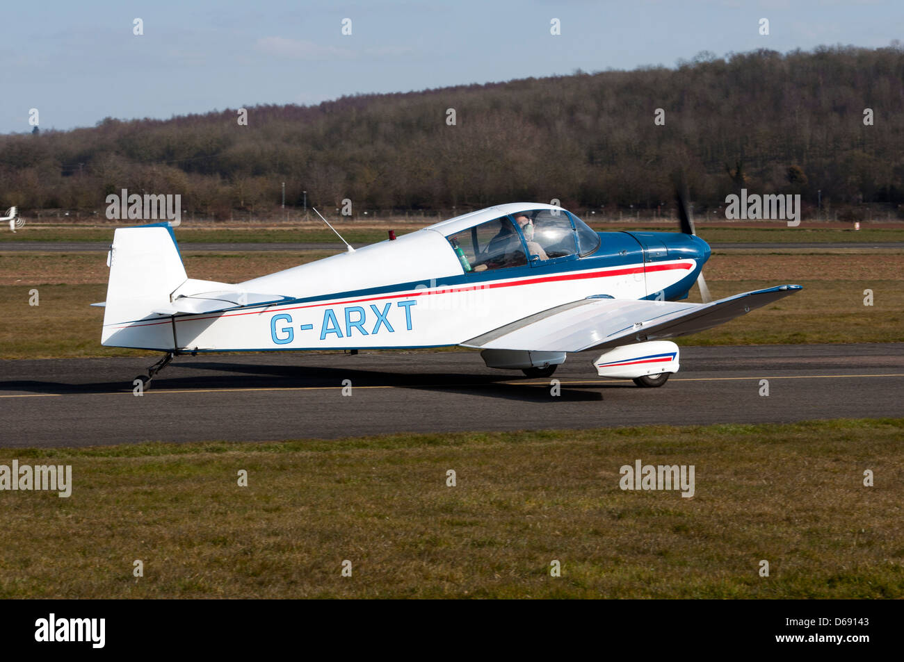 SAN Uno "Jodel" DR-1050 Ambassadeur (G-ARXT) Foto Stock