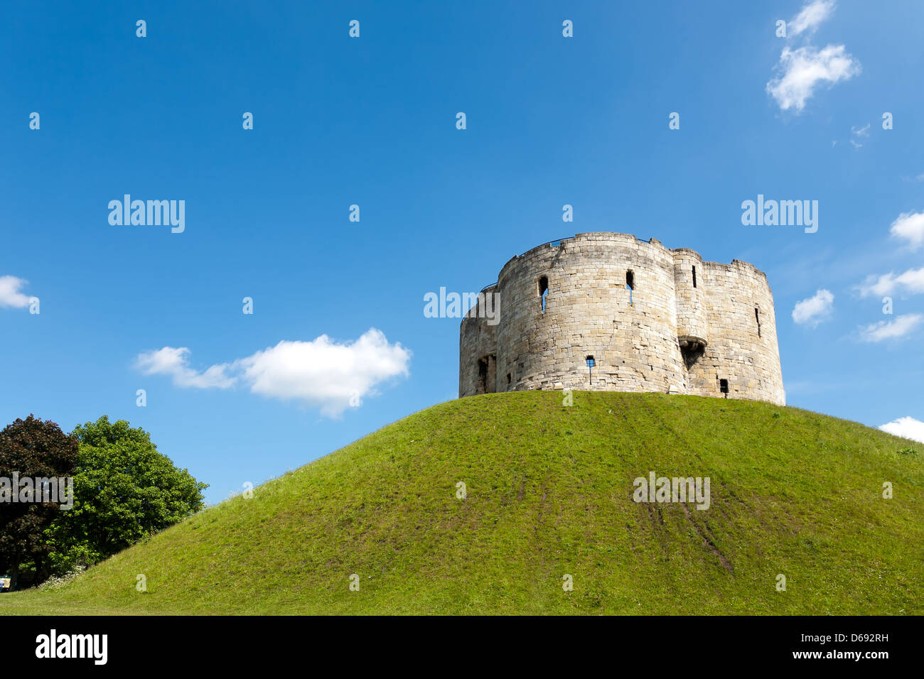 Cliffords Tower Foto Stock