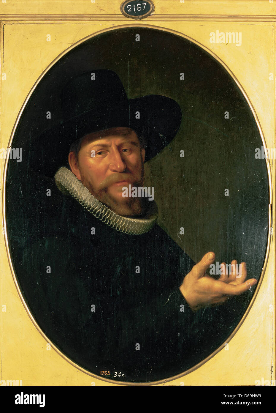 Johan van Oldenbarnevelt (1547-1619). Statista olandese. Ritratto di Jacob Gerritszoon Cuyp (1594- 1652). Foto Stock