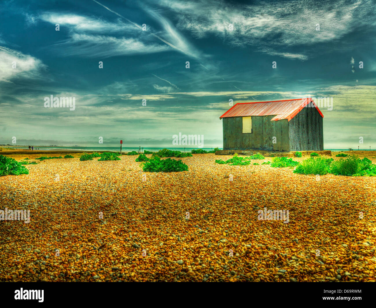 Agriturismo nel paesaggio rurale Foto Stock