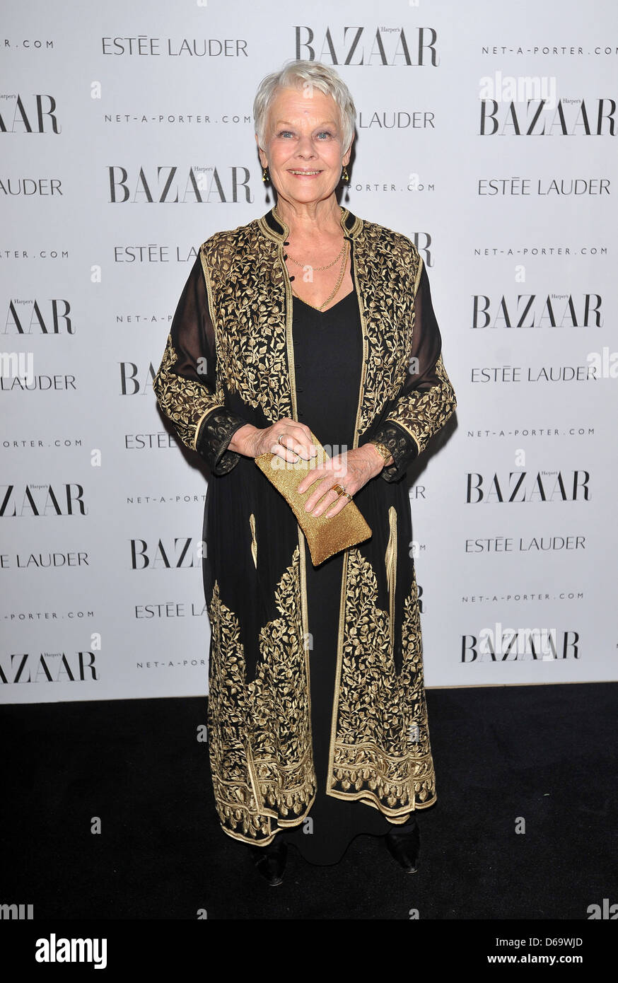 Dame Judi Dench Harper's Bazaar donne dell'anno Awards tenutosi presso il Claridges. Londra, Inghilterra - 07.11.11 Foto Stock