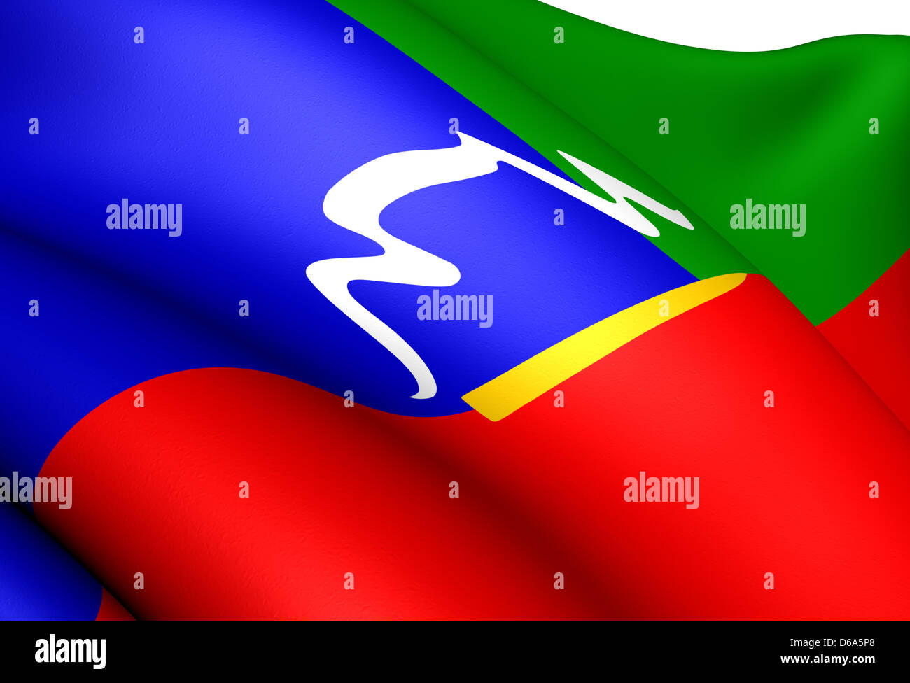 Bandiera di Cape Town Foto Stock