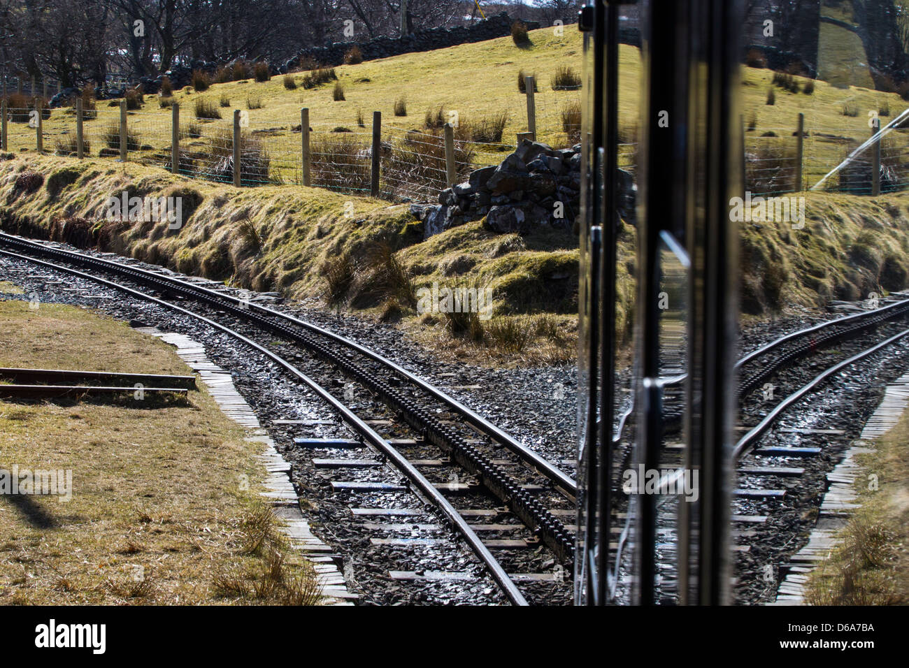 Snowdon Mountain Railway Foto Stock