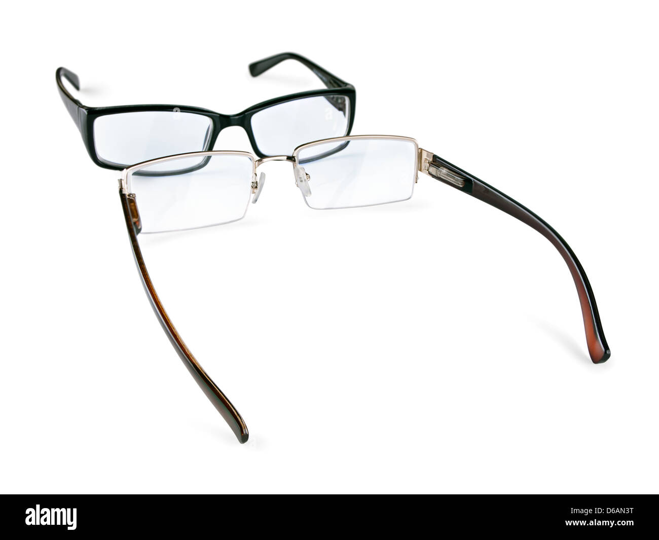 Coppia di occhiali da vista Foto Stock