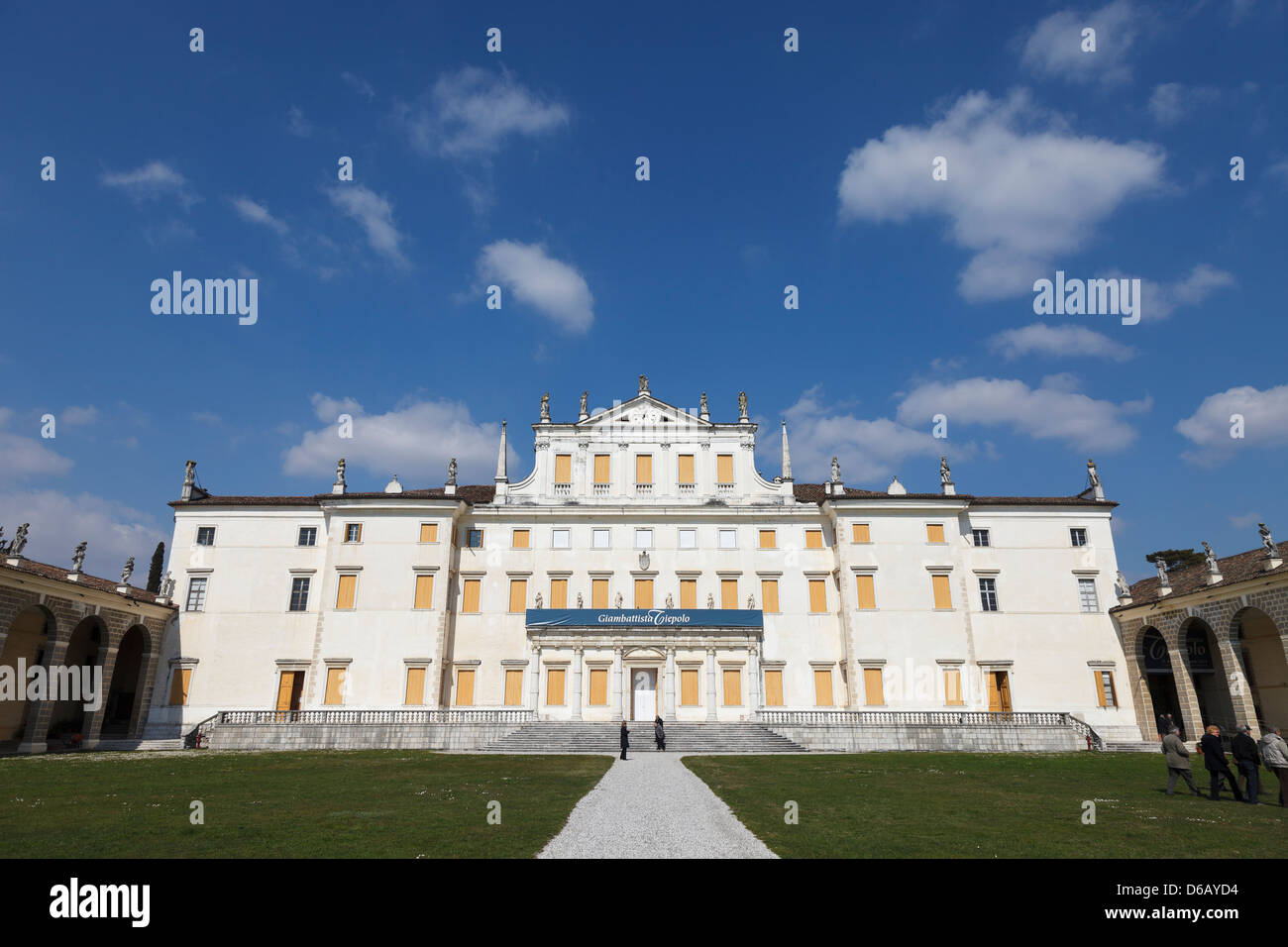 Nella splendida cornice di Villa Manin, Friuli Foto Stock