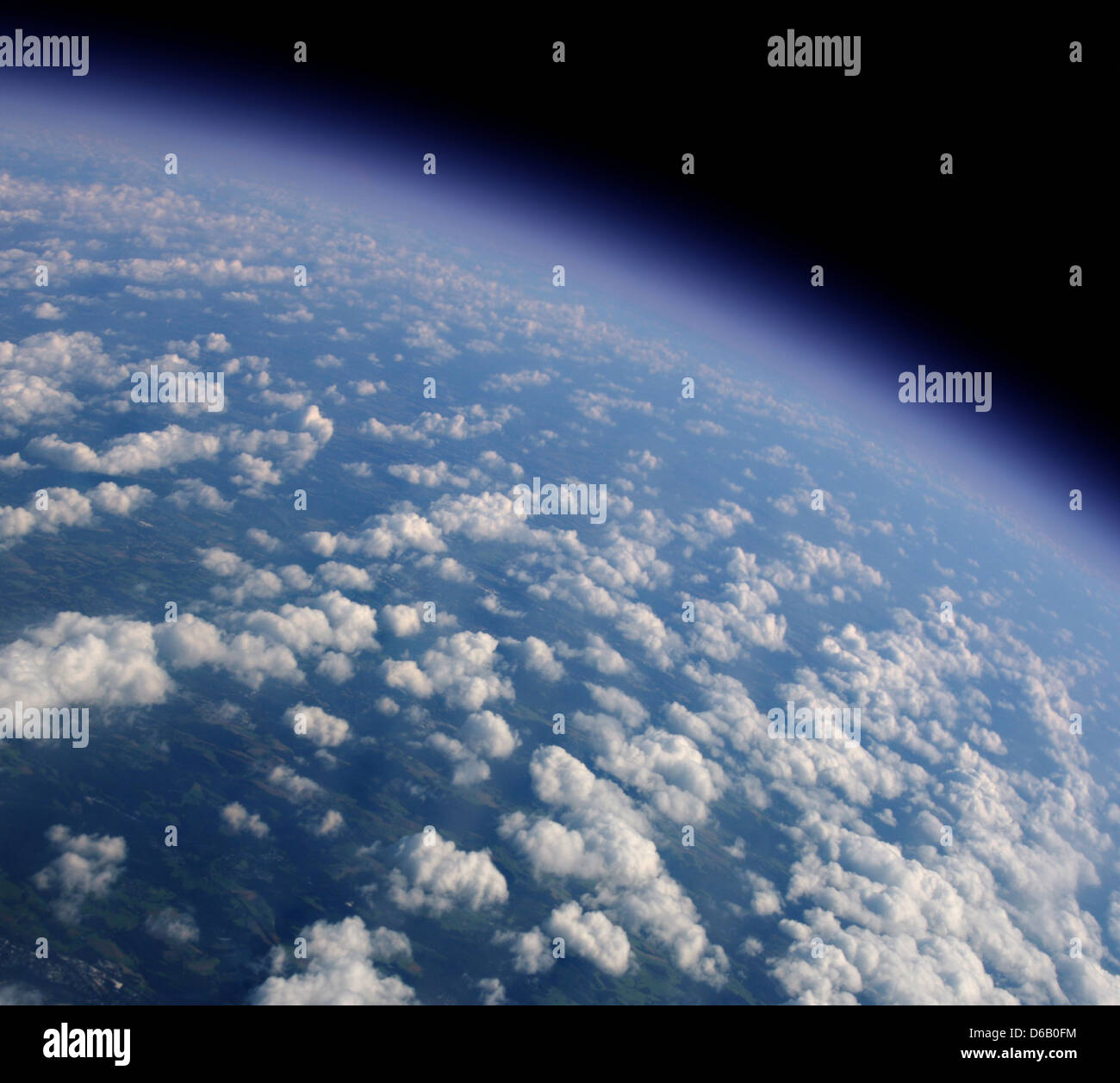 Atmosfera,planet Foto Stock
