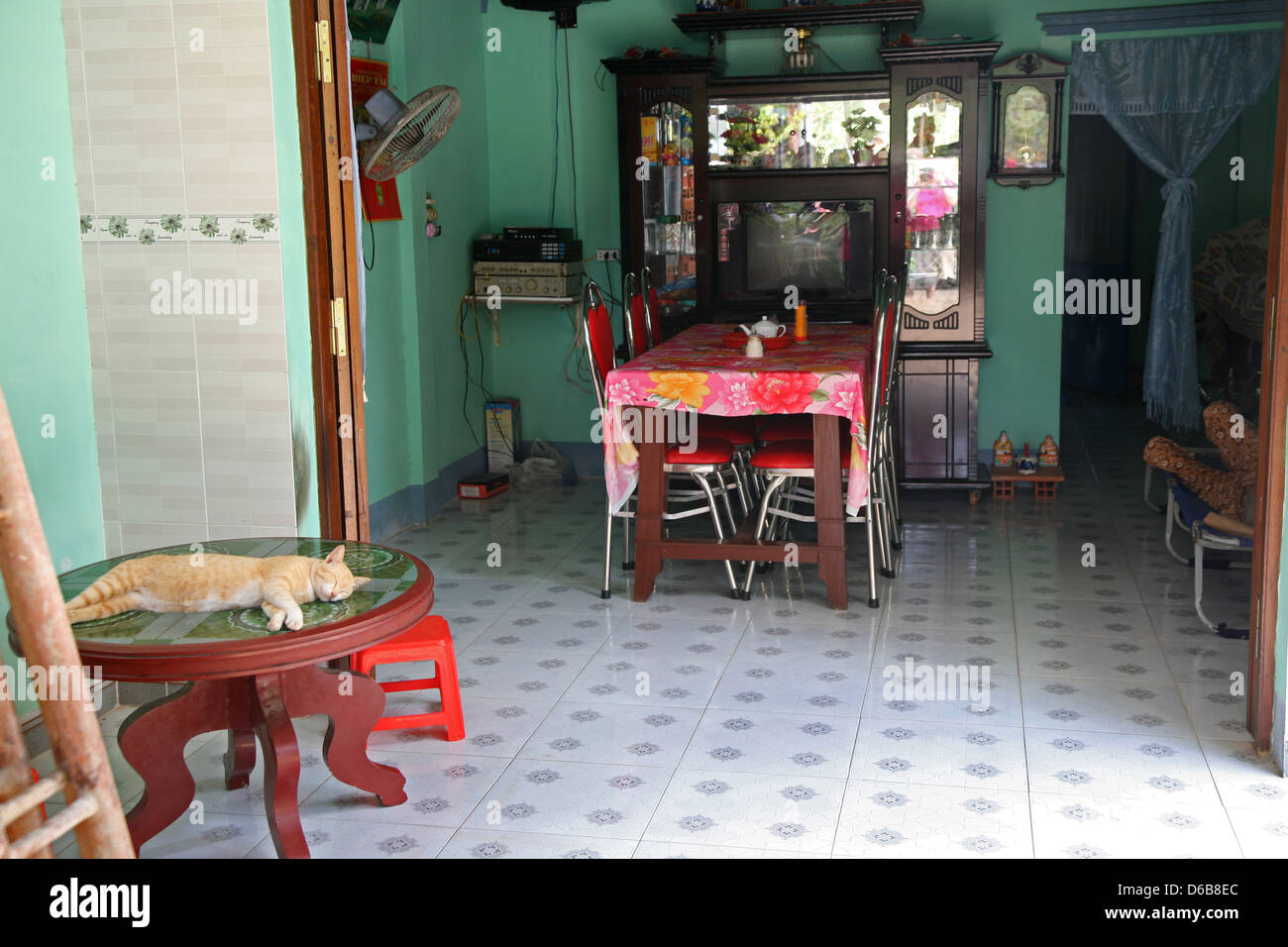 A casa in Vietnam Foto Stock