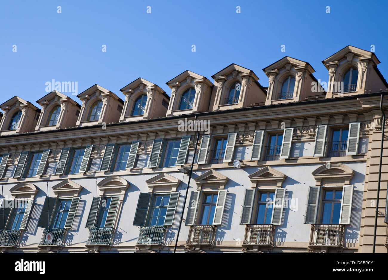 Architettura di Torino - Italia Foto Stock