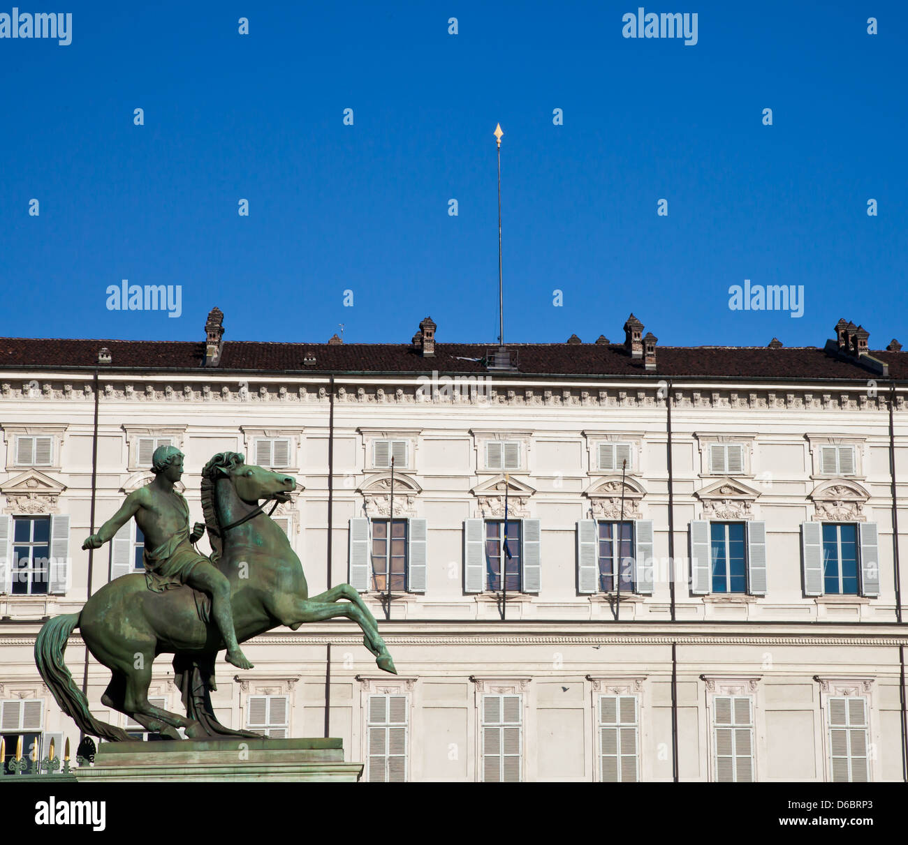 Architettura di Torino - Italia Foto Stock