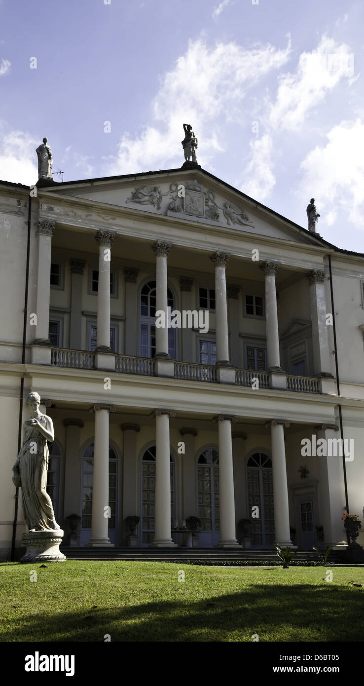 Villa italiana Foto Stock