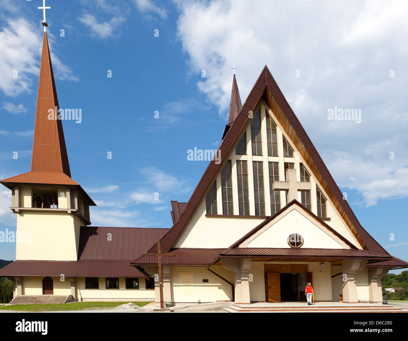 Chiesa polacca Foto Stock