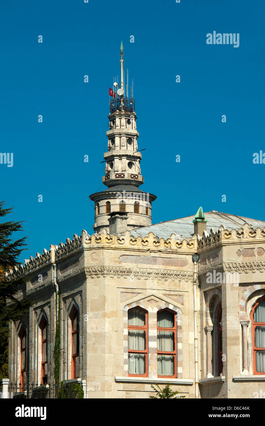 Türkei, Istanbul, Beyazit, Beyazit-Turm auf dem Campus der Universität Foto Stock