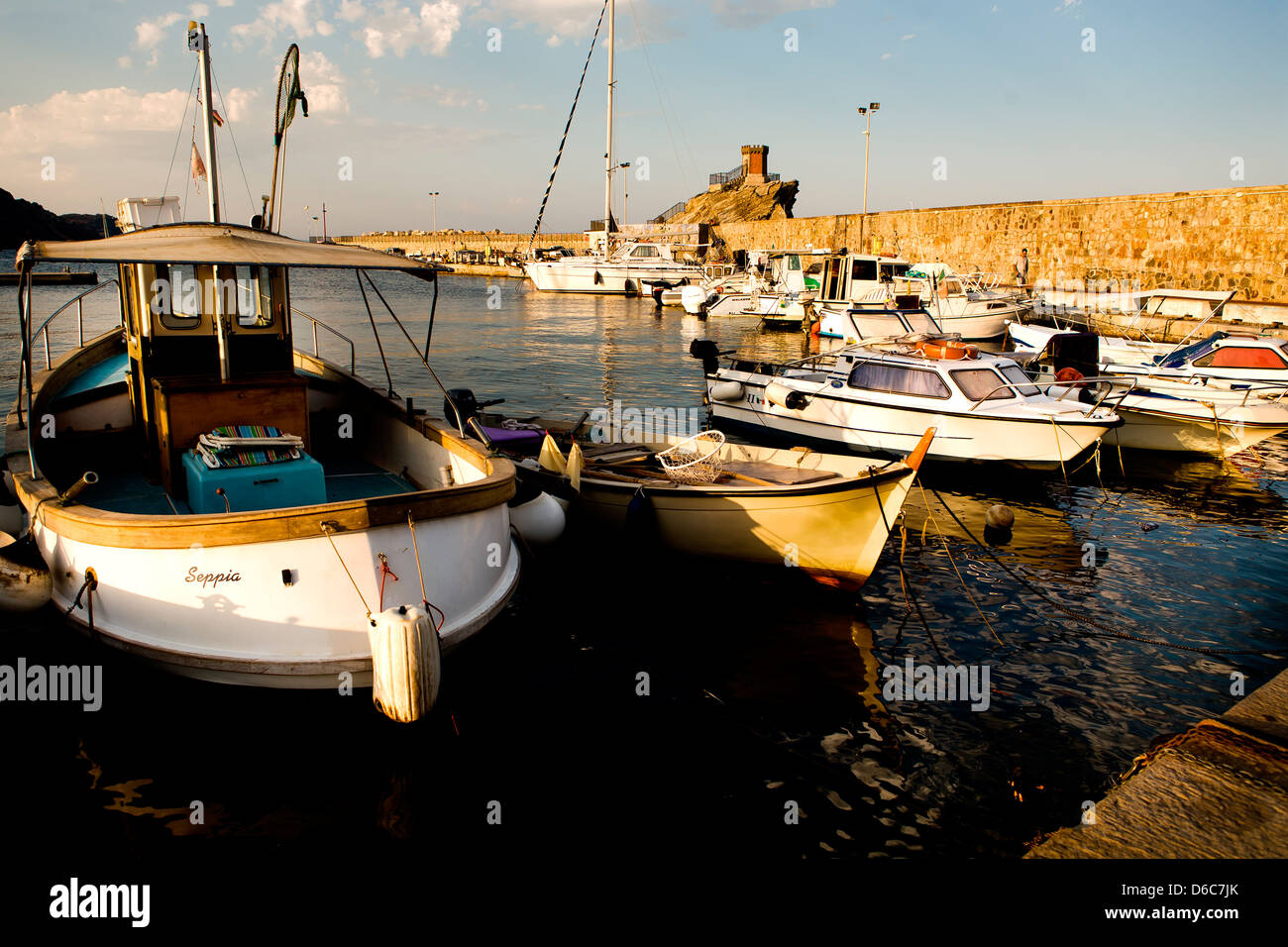 Rio Marina Foto Stock