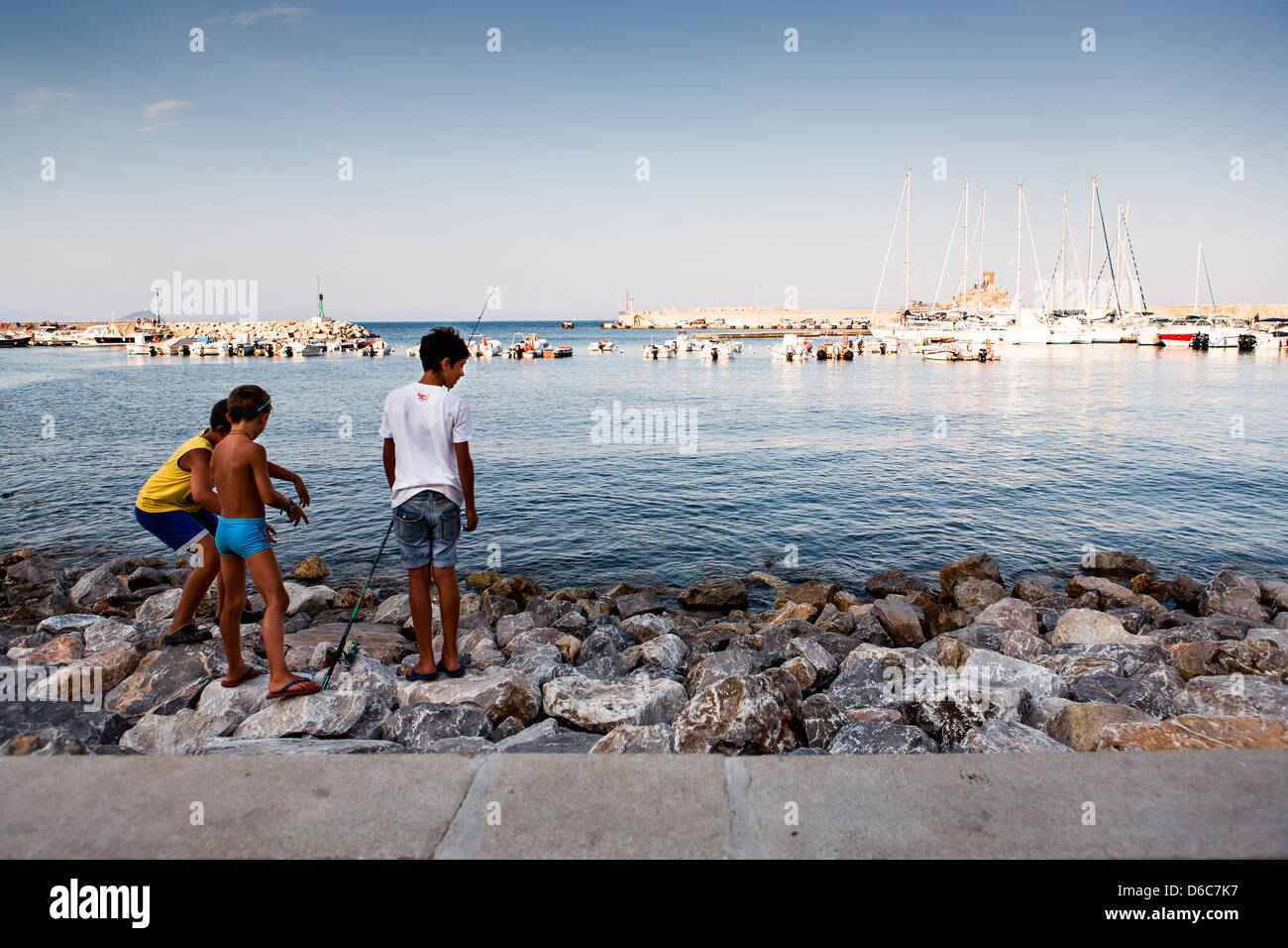 Rio Marina Foto Stock