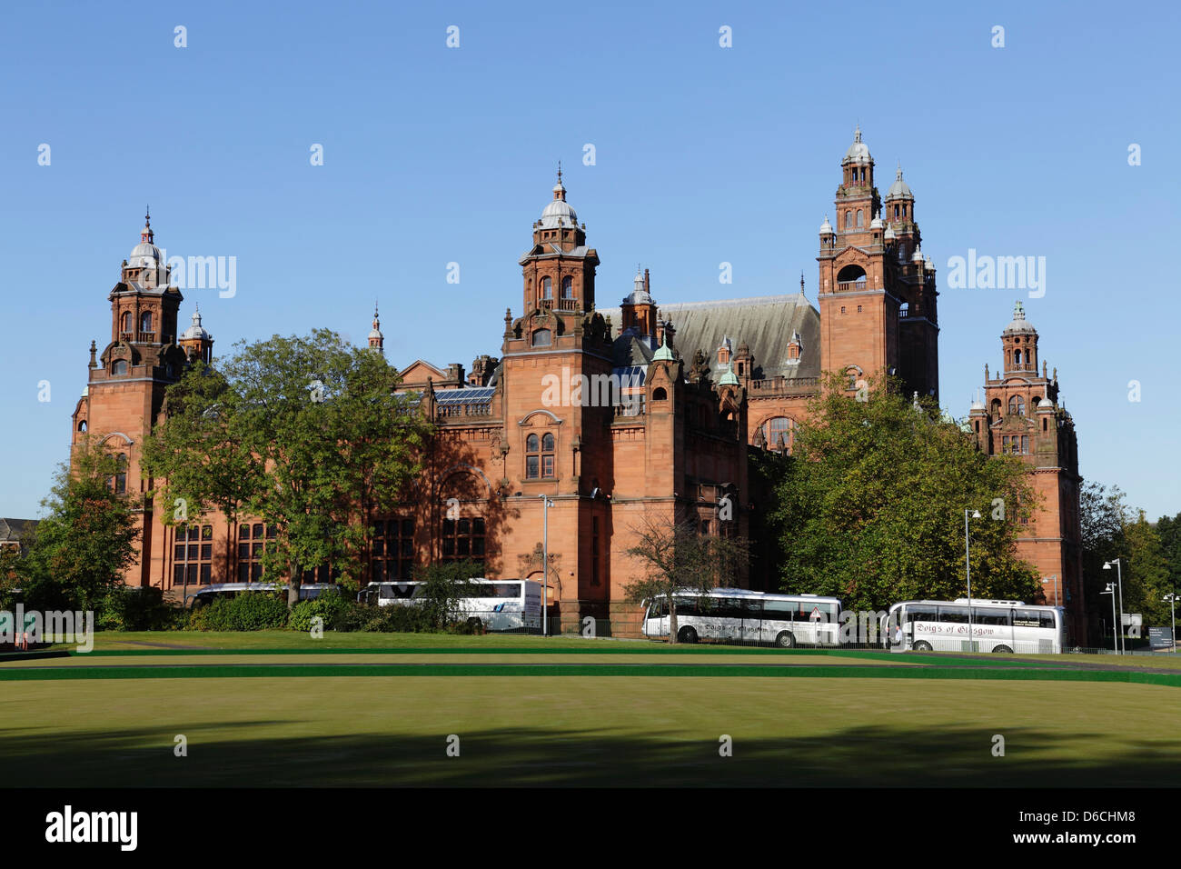 Kelvingrove Art Galley and Museum, Glasgow, Scozia, Regno Unito Foto Stock