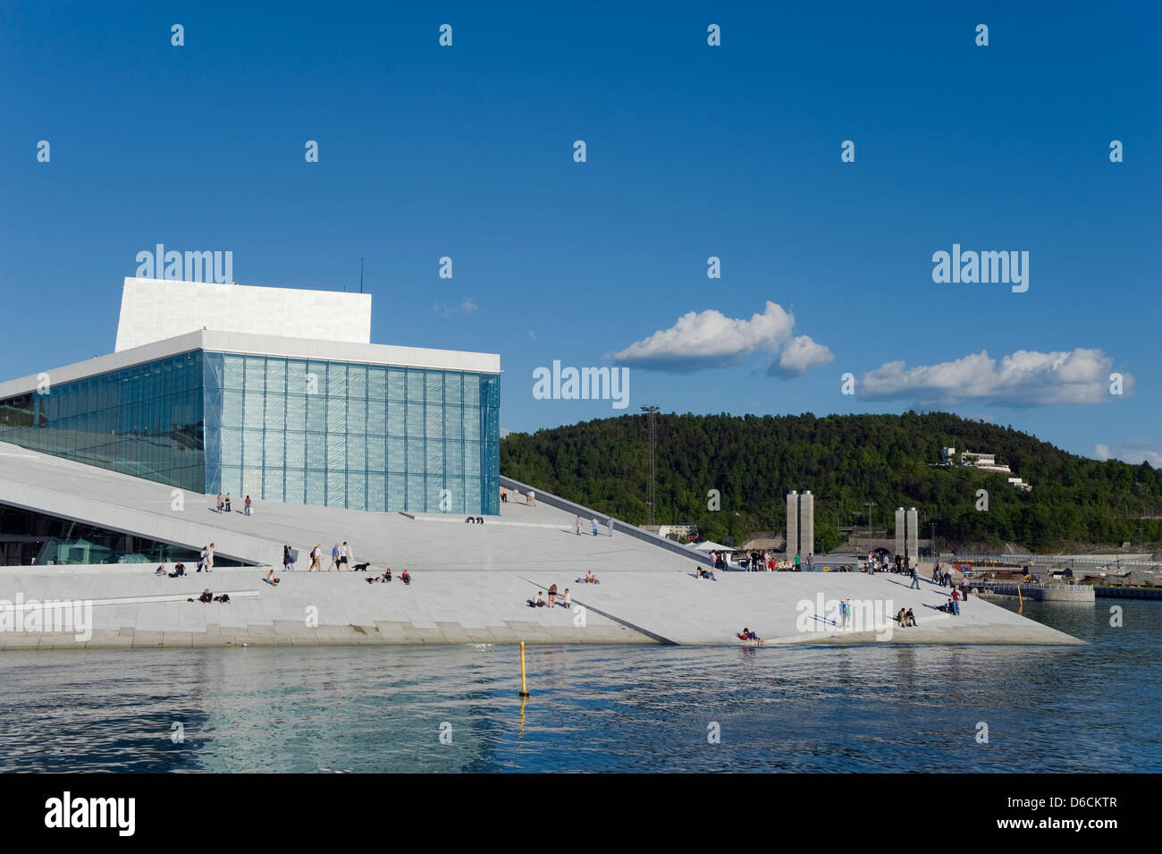 Den Norske Opera & Ballet House, fondata nel 1957 da Kirsten Flagstad, Oslo, Scandinavia, Europa Foto Stock