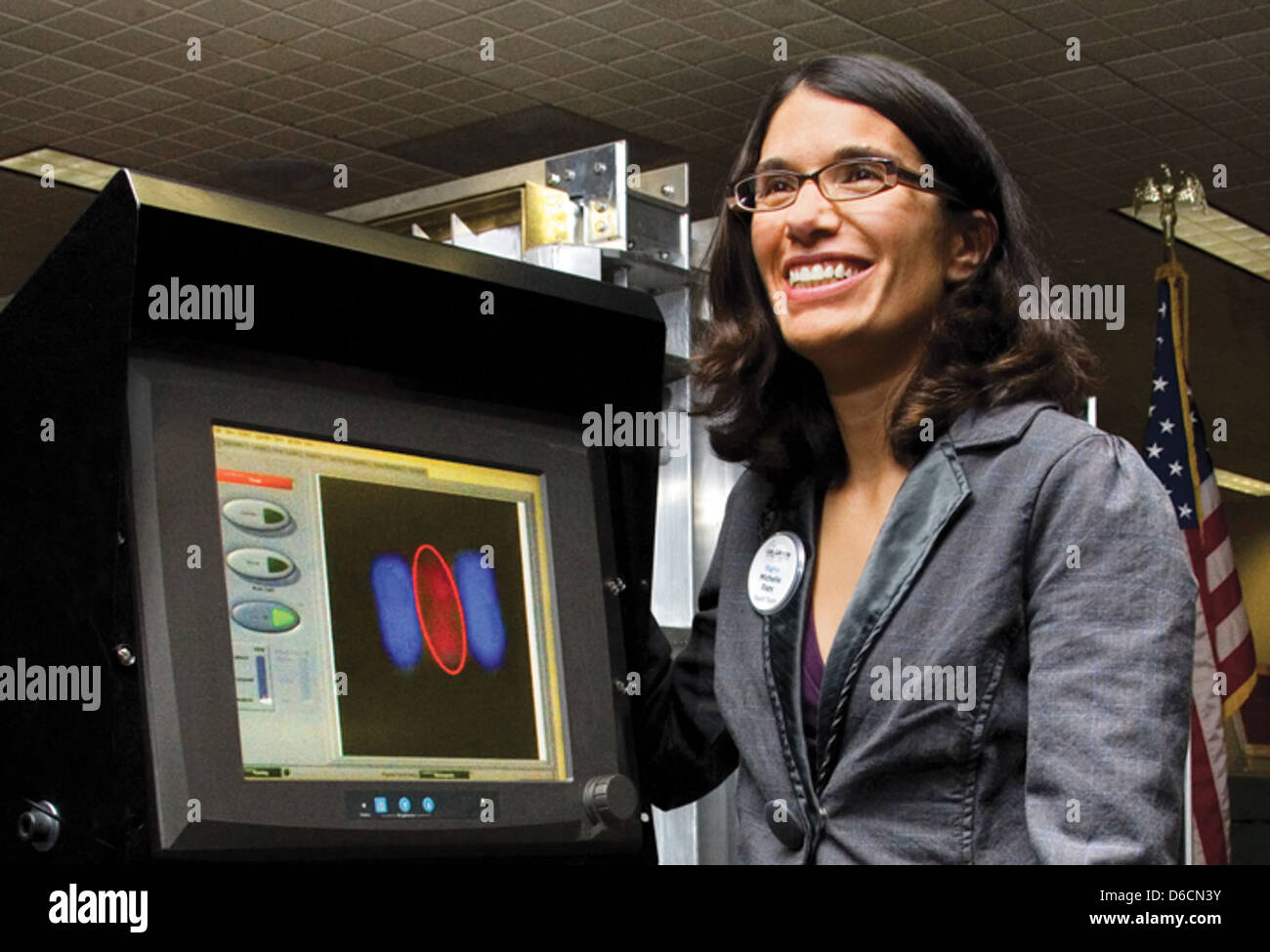 MagViz di rivelazione di liquido e il sistema di analisi Foto Stock