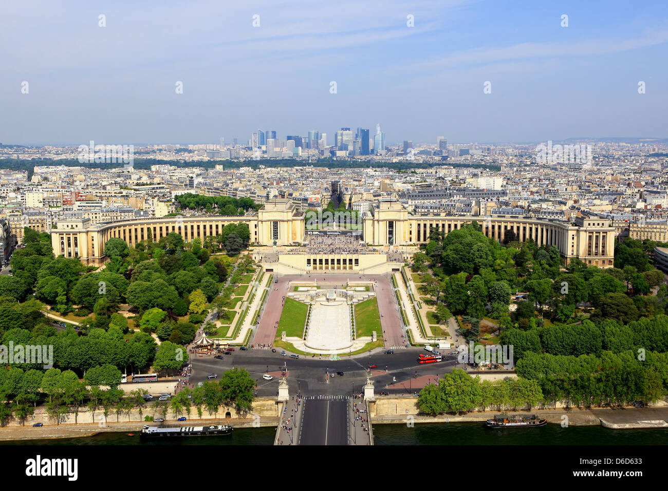 Panorama di Parigi Foto Stock